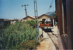 
Tram '21' at Soller, May 2003